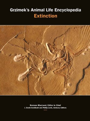 cover image of Grzimek's Animal Life Encyclopedia: Extinction